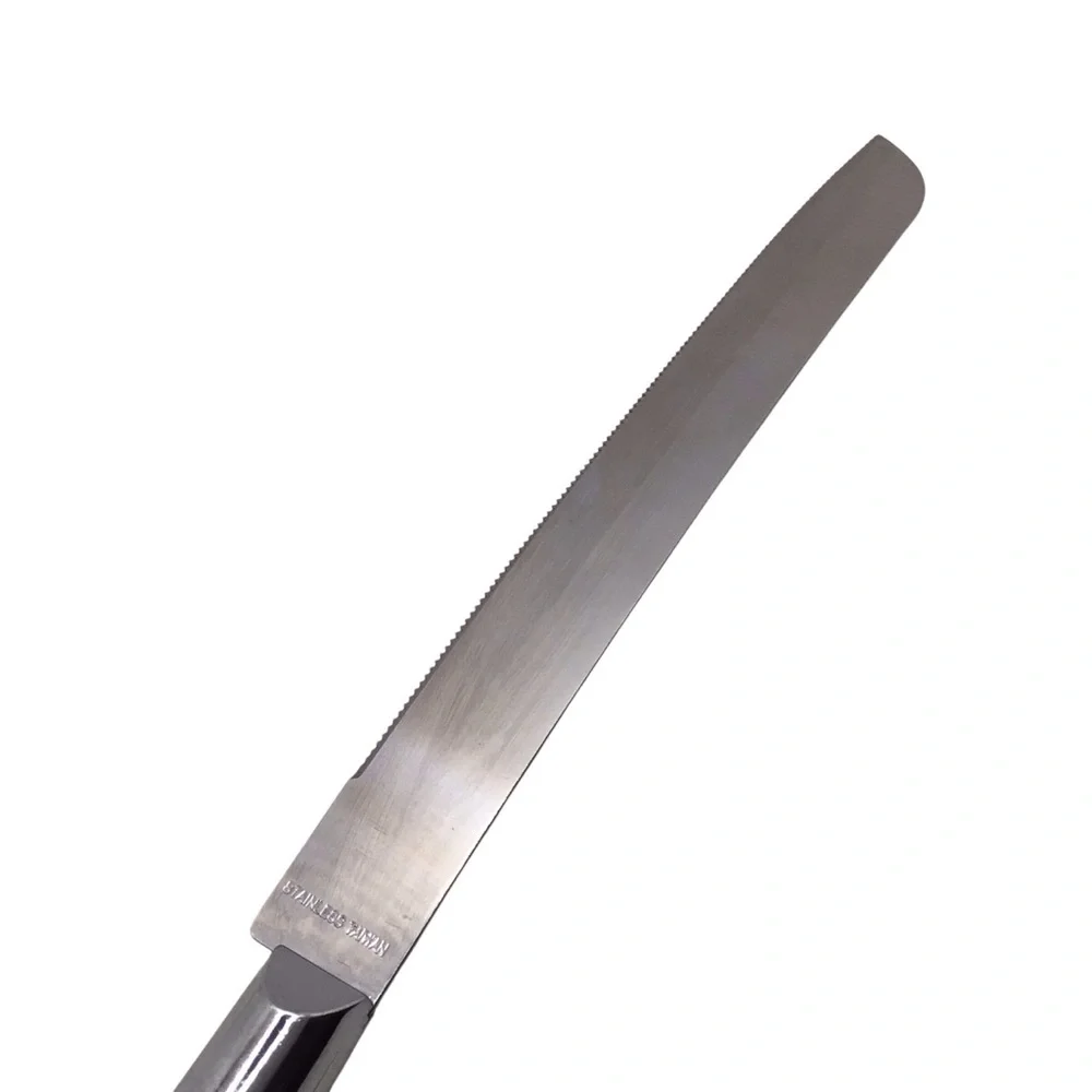 Wedding Cake Knife 13” Stainless Steel Silver Clear Acrylic Handle